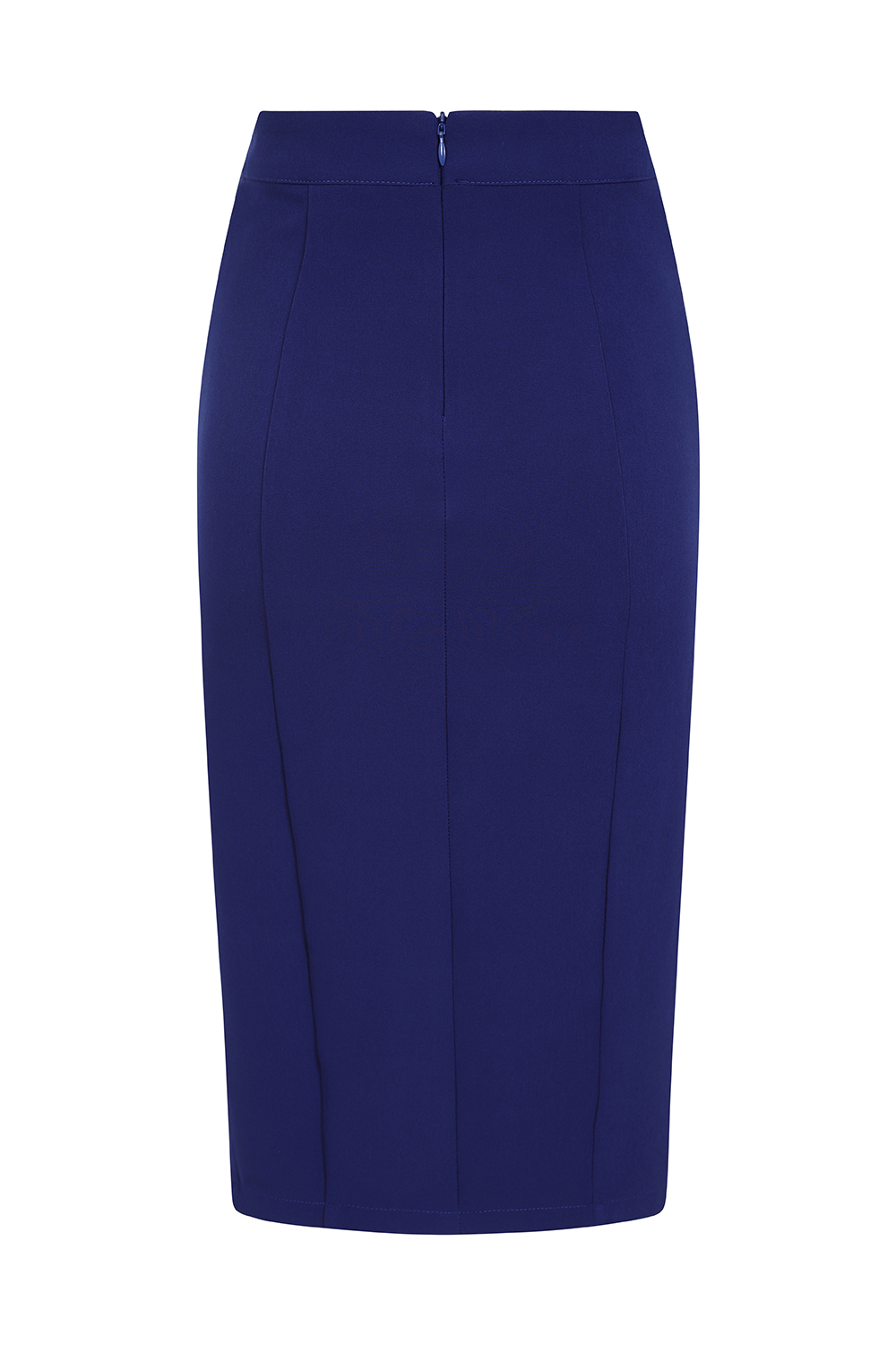 Kelly Navy Wiggle Skirt